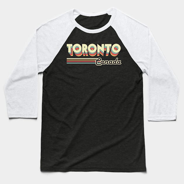 Toronto Canada Baseball T-Shirt by SerenityByAlex